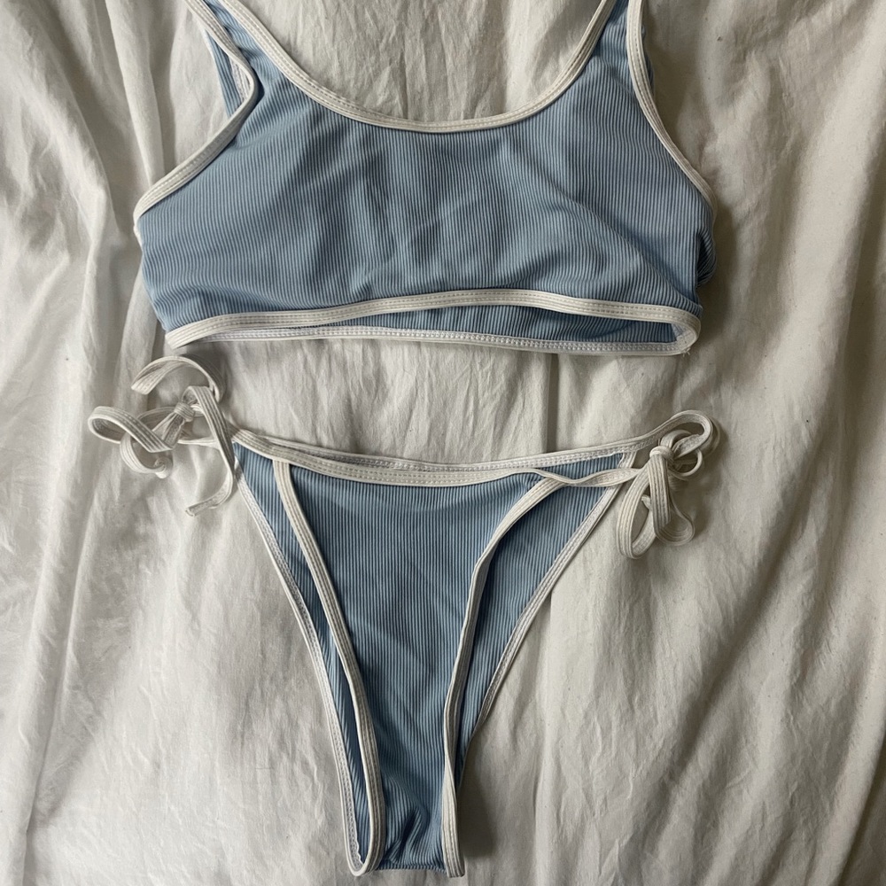 Zaful light blue bikini